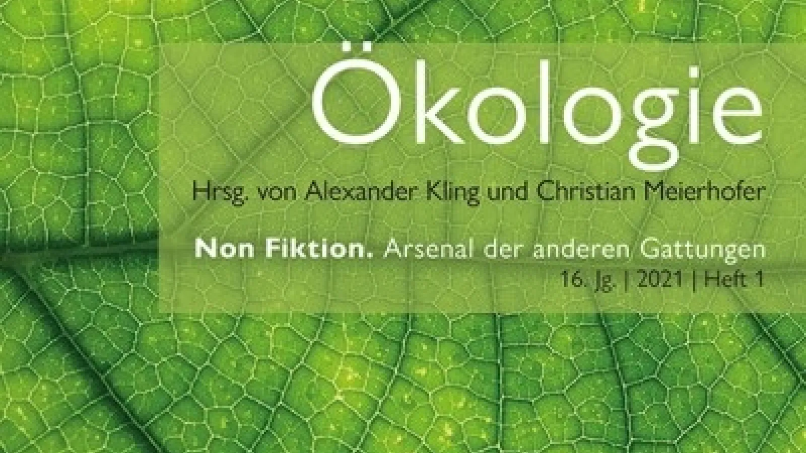 Ökologie Special Issue 2021