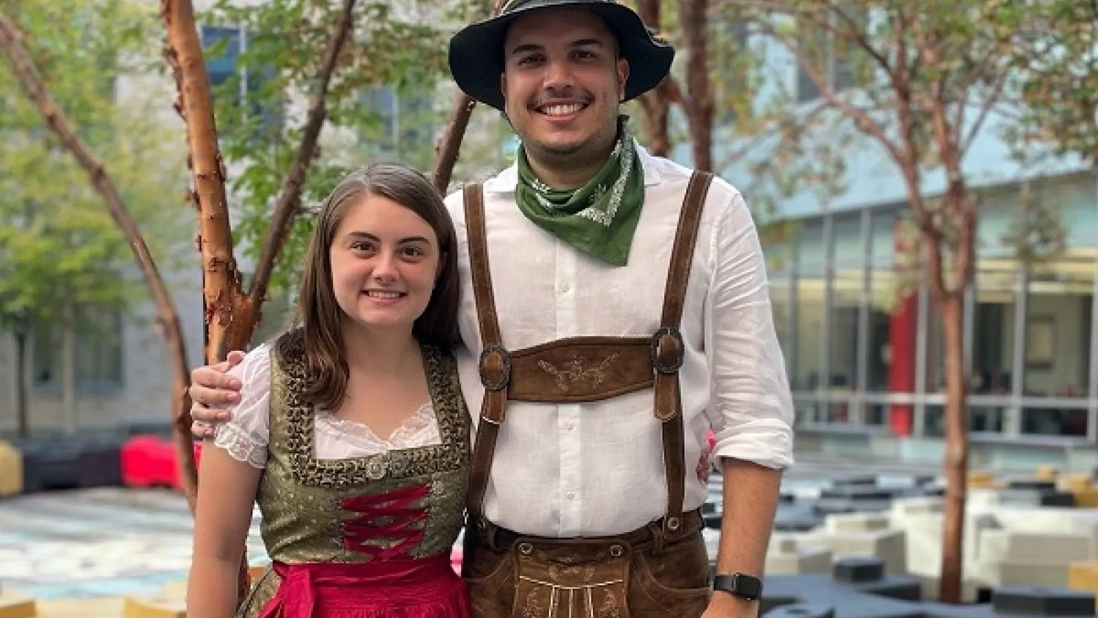 Ohio State German lesson involving Tracht